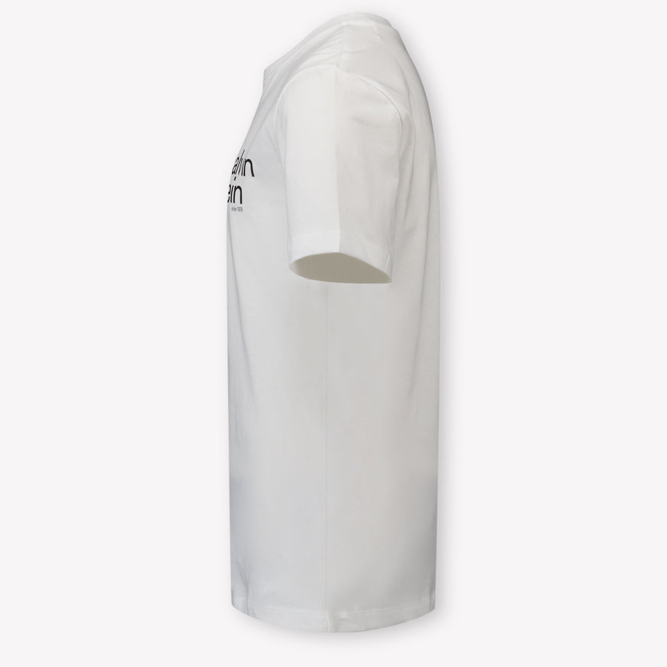 Calvin Klein Kids Boys  T-Shirt White