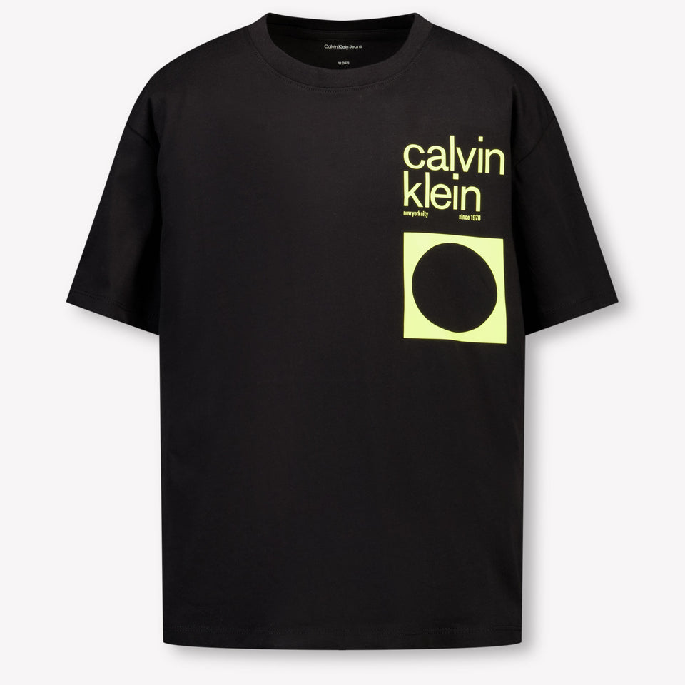 Calvin Klein Kids Boys  T-Shirt Black