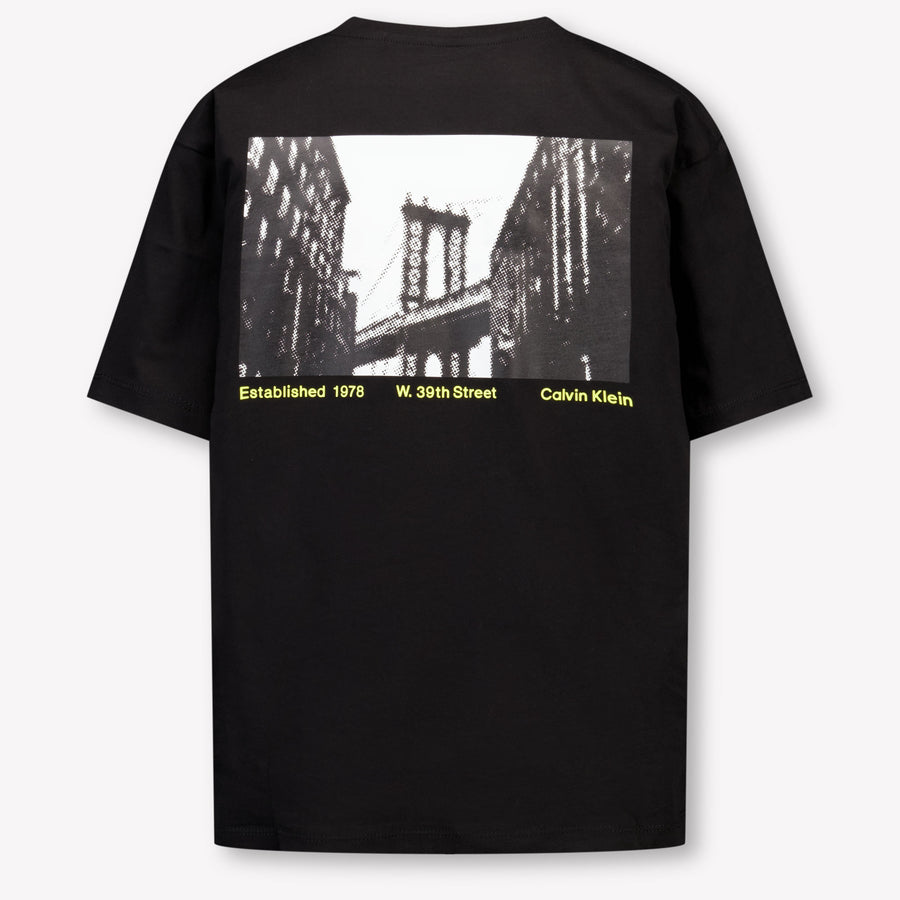 Calvin Klein Kids Boys  T-Shirt Black