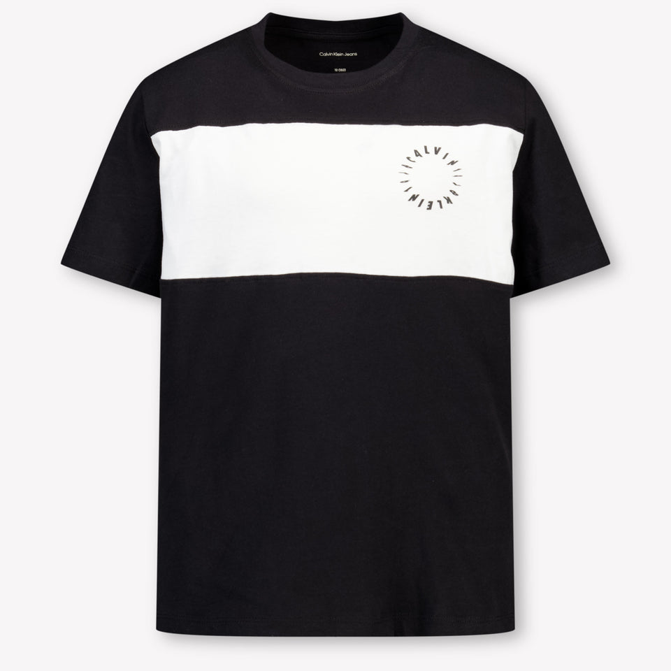 Calvin Klein Kids Boys  T-Shirt Black