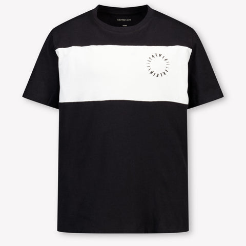 Calvin Klein Kids Boys  T-Shirt Black