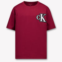 Calvin Klein Kids Boys  T-Shirt Bordeaux