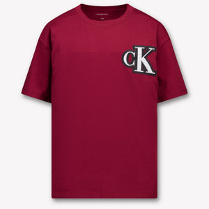 Calvin Klein Kids Boys  T-Shirt Bordeaux