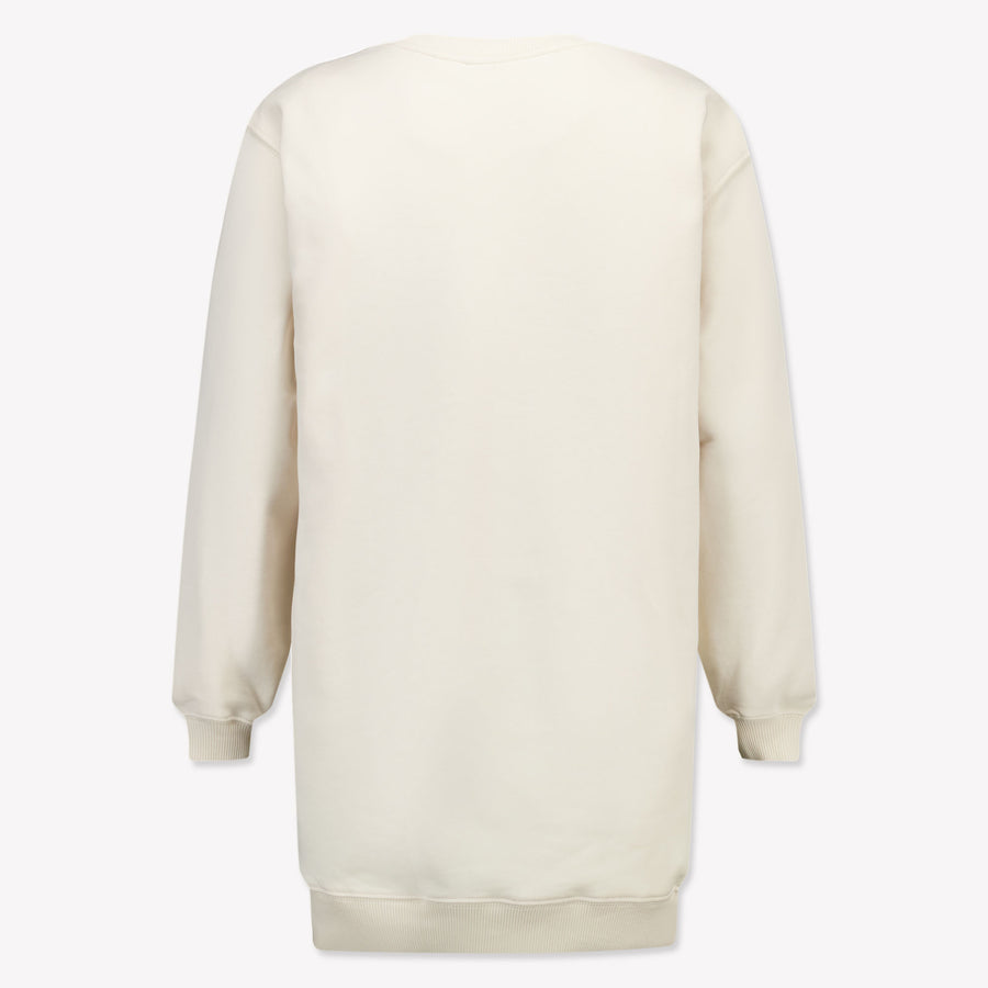 Calvin Klein Kinder Meisjes Jurk In Off White