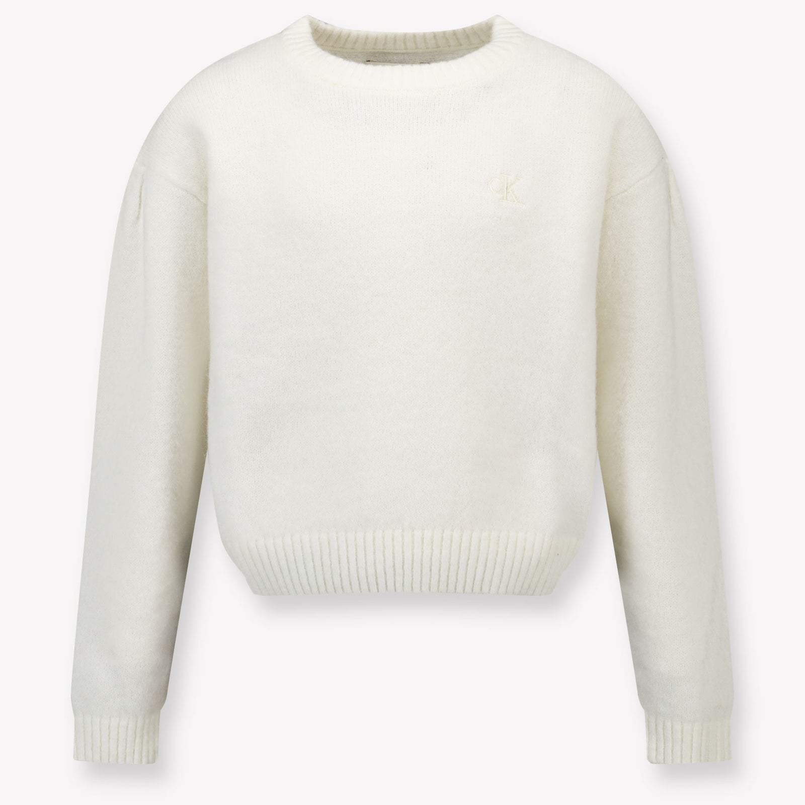 Calvin Klein Kids Girls Sweater Offwhite