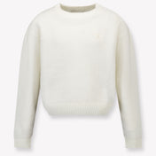 Calvin Klein Kids Girls Sweater Offwhite