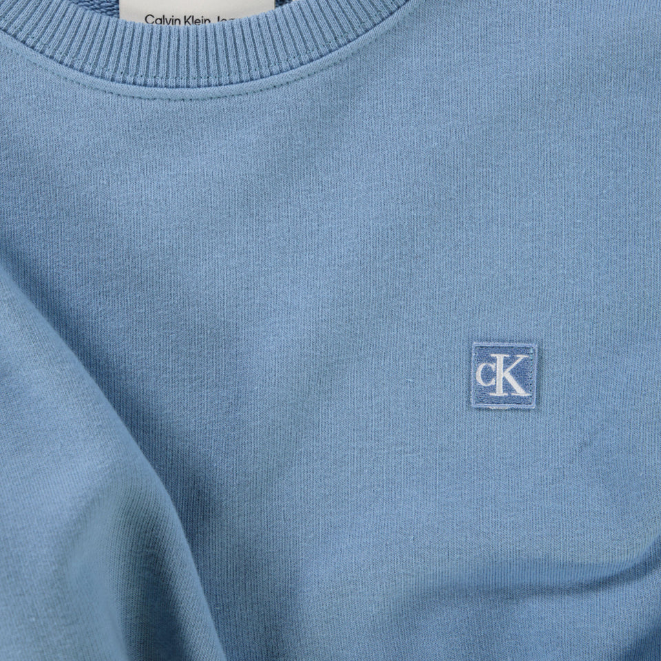 Calvin Klein Kinder Unisex Trui In Licht Blauw