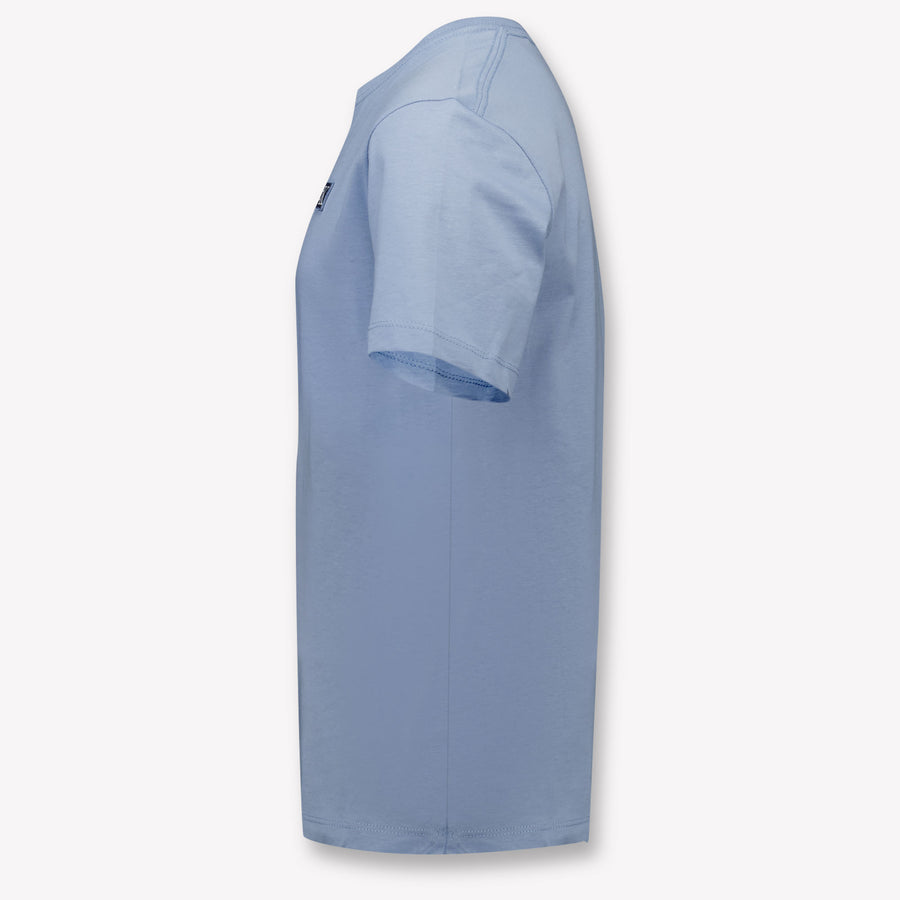 Calvin Klein Kids Unisex T-Shirt  Light Blue