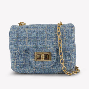 Prinsessefin Kids Girls Bag  Light Blue