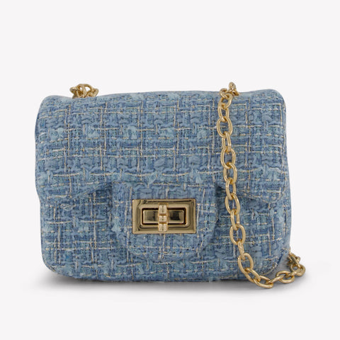 Prinsessefin Kids Girls Bag  Light Blue