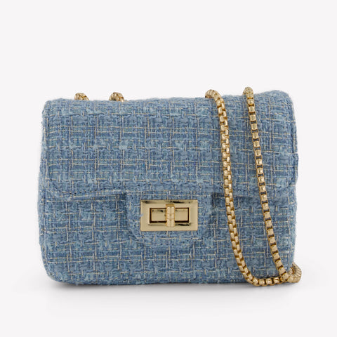 Prinsessefin Kids Girls Bag  Light Blue