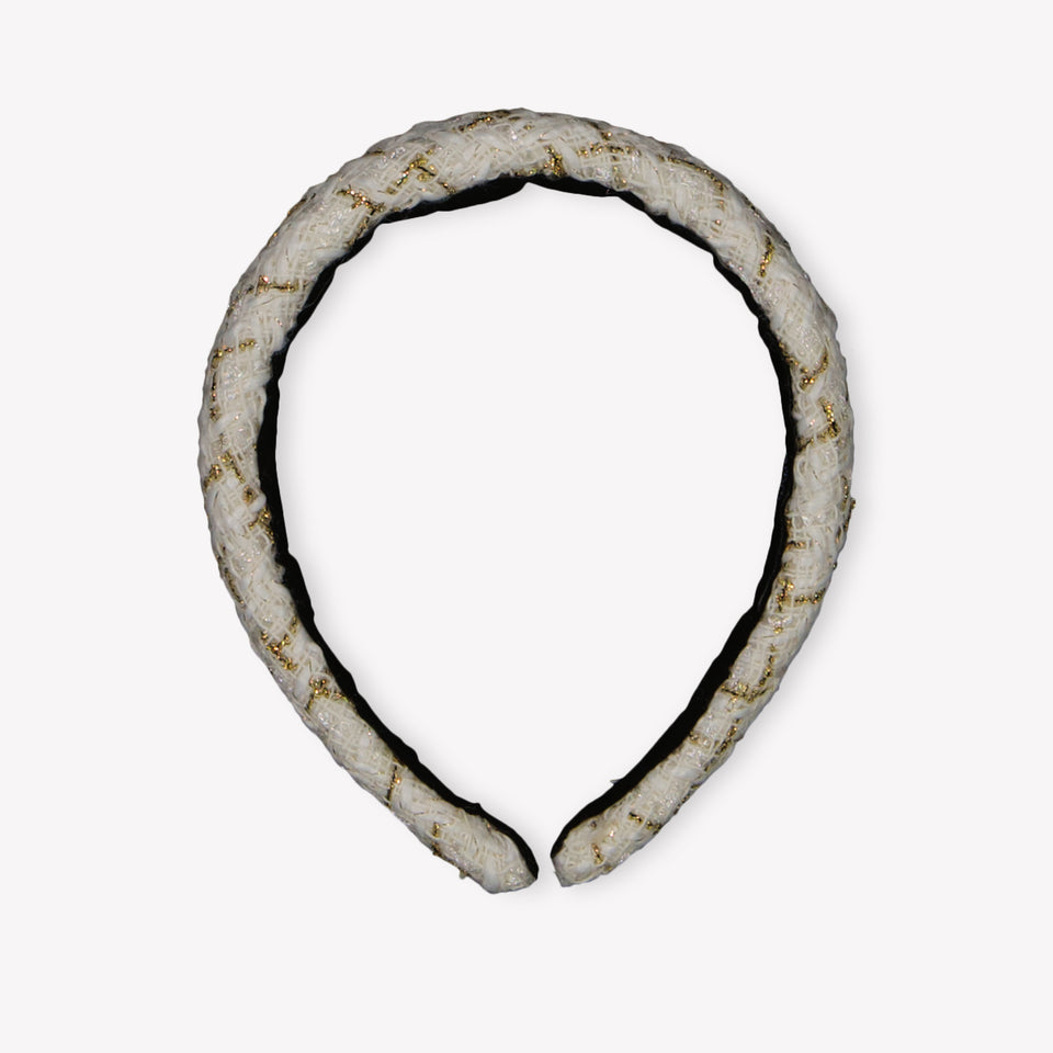 Prinsessefin Kids Girls Accessory  Ecru