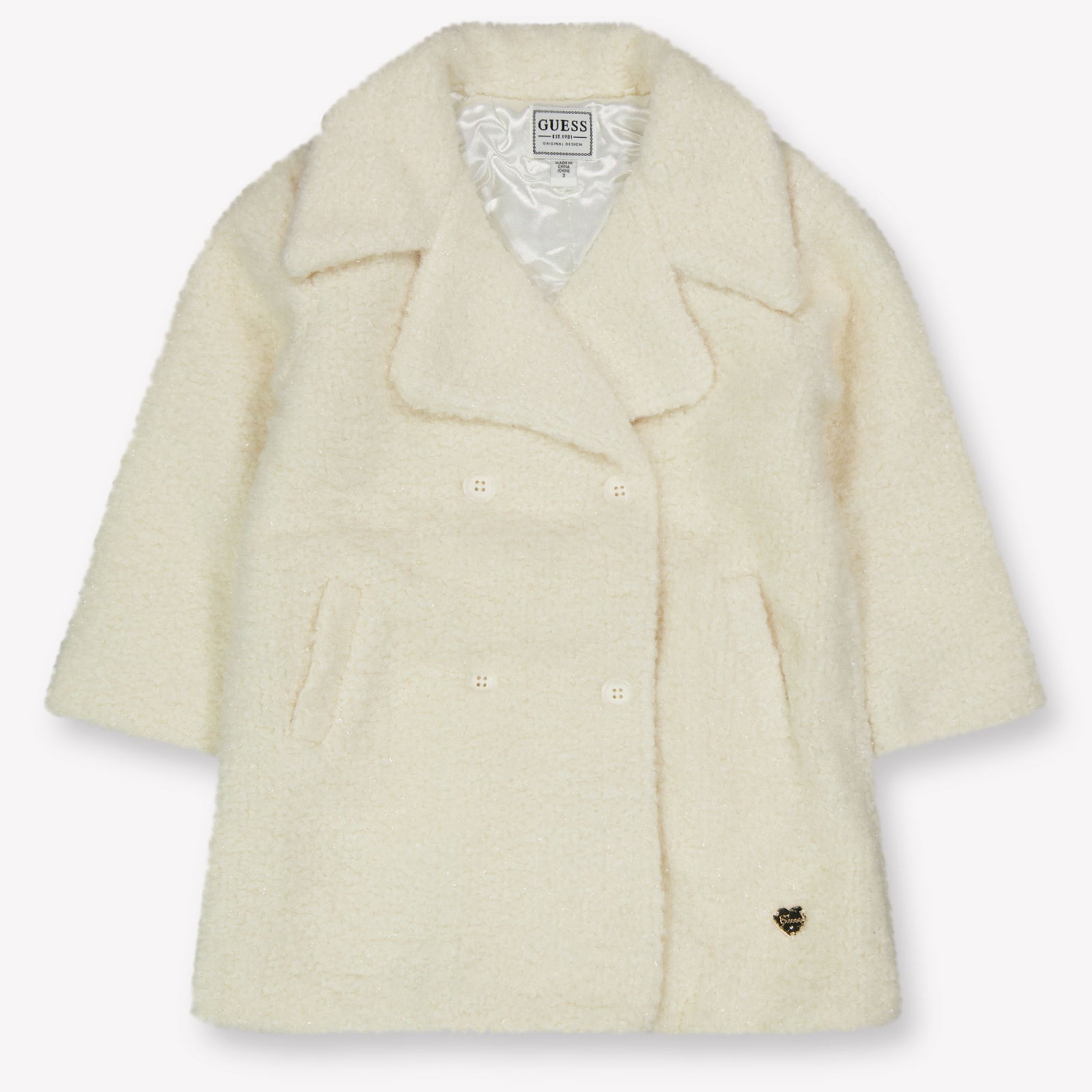 Guess Kids Girls Jackets  Offwhite