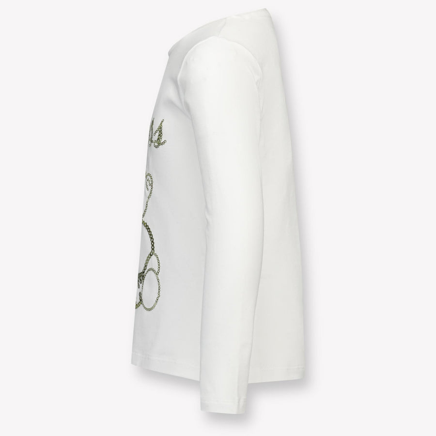 Guess Kinder Meisjes T-Shirt In Wit
