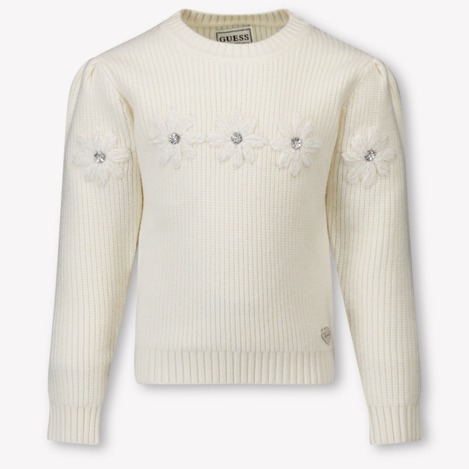 Guess Kids Girls Sweater Offwhite