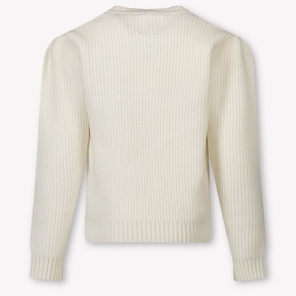 Guess Kids Girls Sweater Offwhite