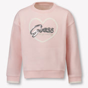 Guess Kids Girls Sweater Pink