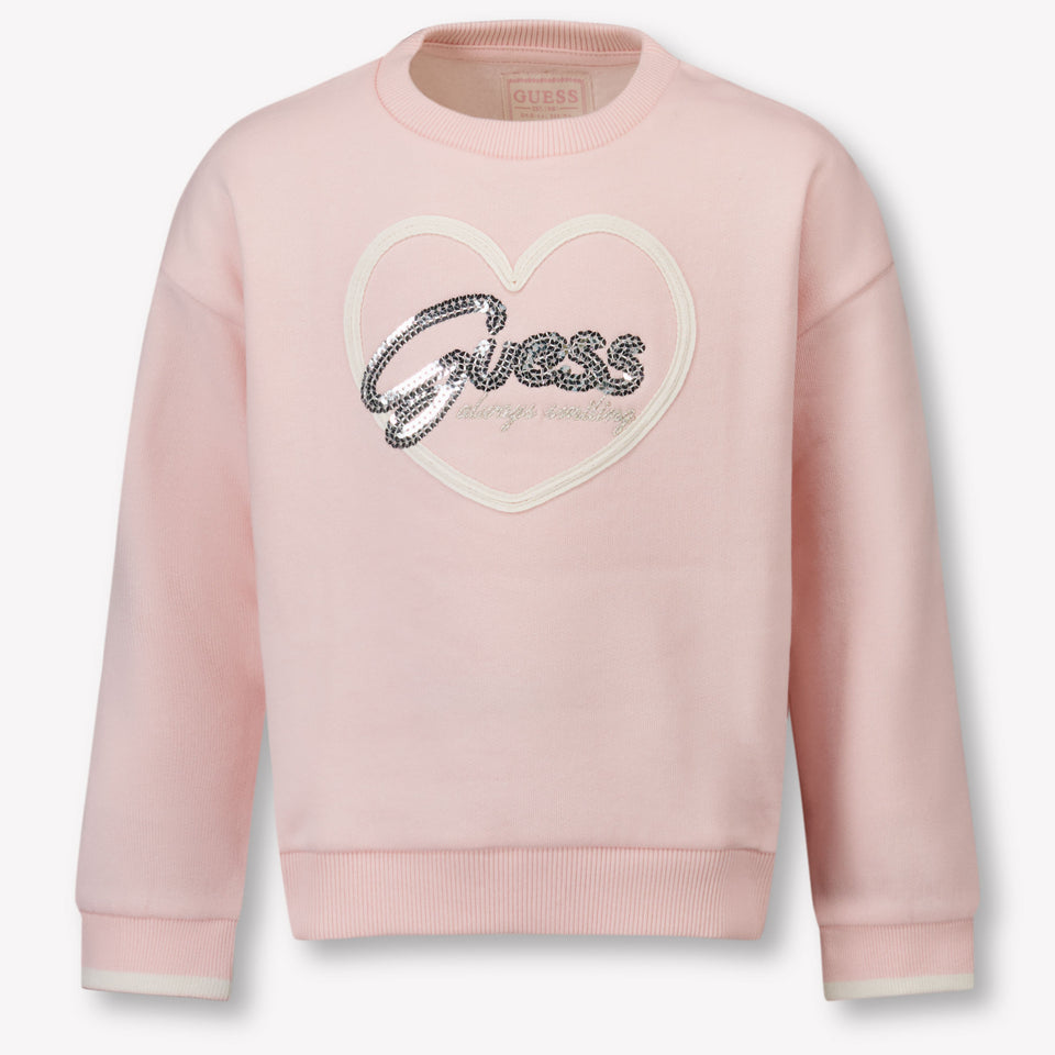 Guess Kids Girls Sweater Pink