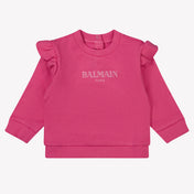 Balma Baby Girls Sweater  Fuchsia