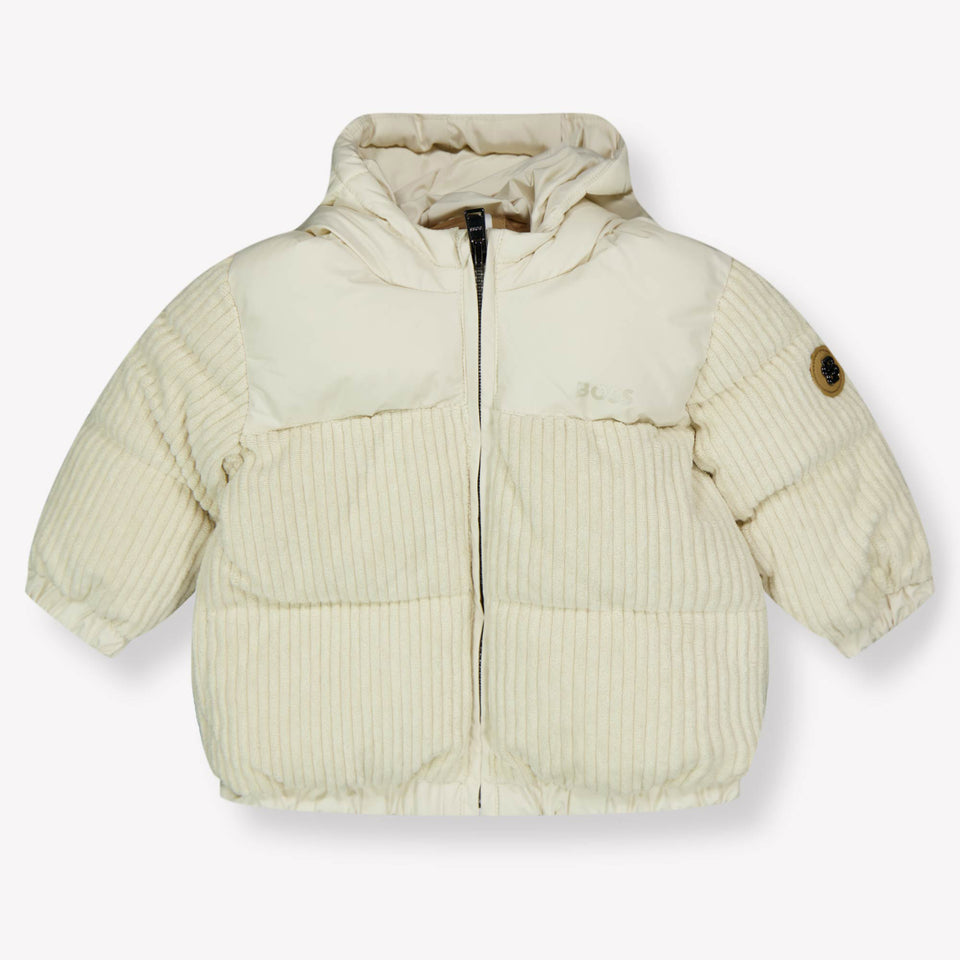 Boss Baby Boys Winter Jacket  Offwhite