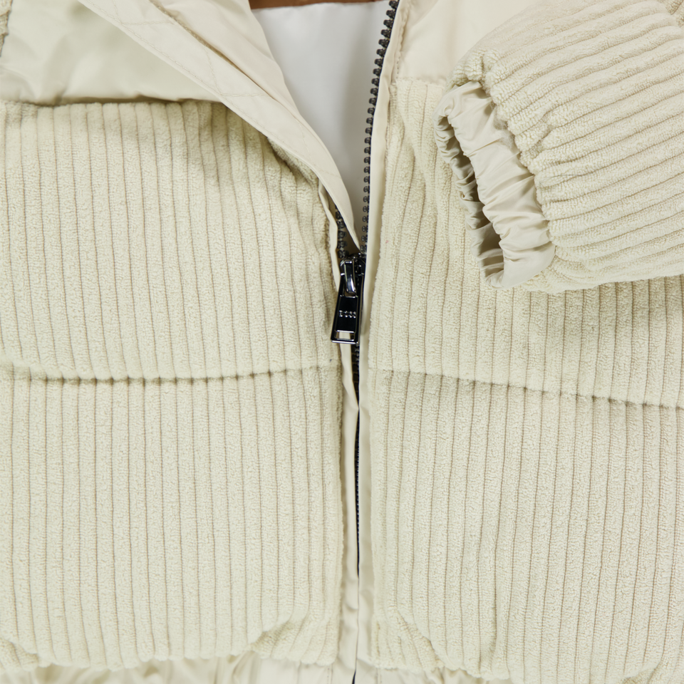 Boss Baby Boys Winter Jacket  Offwhite