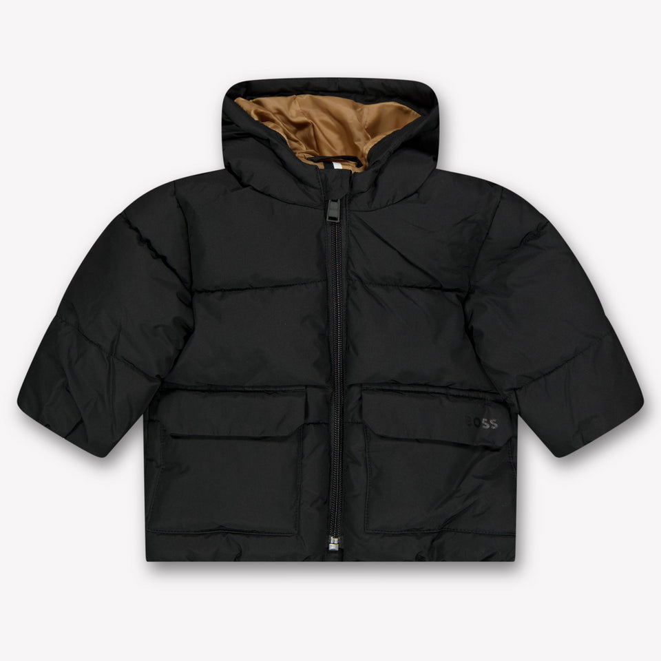 Boss Baby Boys Winter Jacket  Black