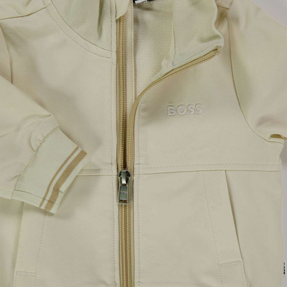 Boss Baby Boys Cardigan Offwhite