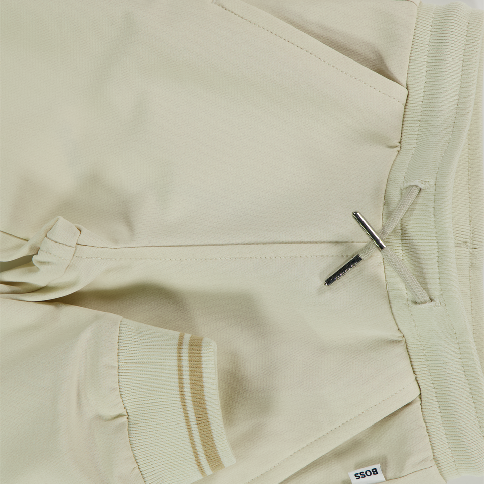 Boss Baby Jongens Broek In Off White