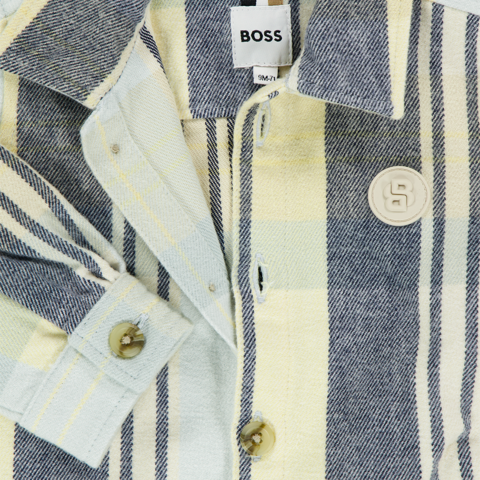Boss Baby Jongens Blouse In Licht Blauw