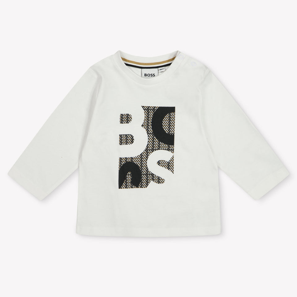 Boss Baby Boys T-Shirt  White