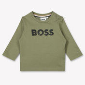 Boss Baby Boys T-Shirt  Army