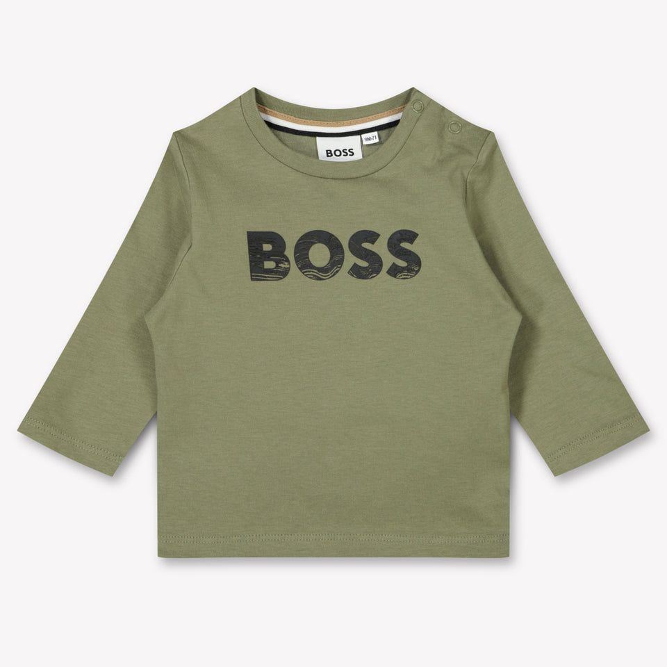 Boss Baby Boys T-Shirt  Army