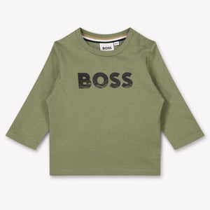 Boss Baby Boys T-Shirt  Army