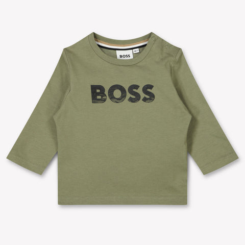 Boss Baby Boys T-Shirt  Army