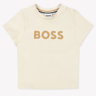 Boss Baby Jongens T-Shirt In Off White
