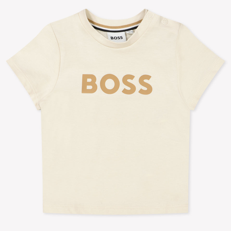 Boss Baby Jongens T-Shirt In Off White