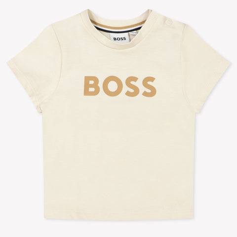 Boss Baby Boys T-Shirt  Offwhite