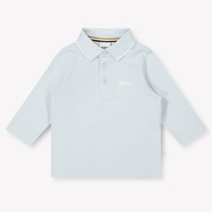 Boss Baby Jongens Polo In Licht Blauw