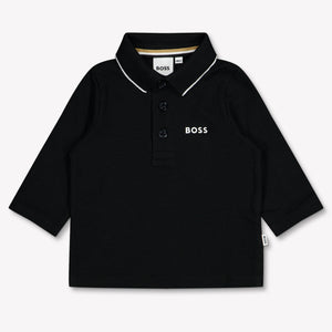 Boss Baby Jongens Polo In Zwart