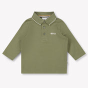 Boss Baby Boys Polo  Army