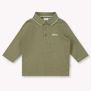 Boss Baby Boys Polo  Army