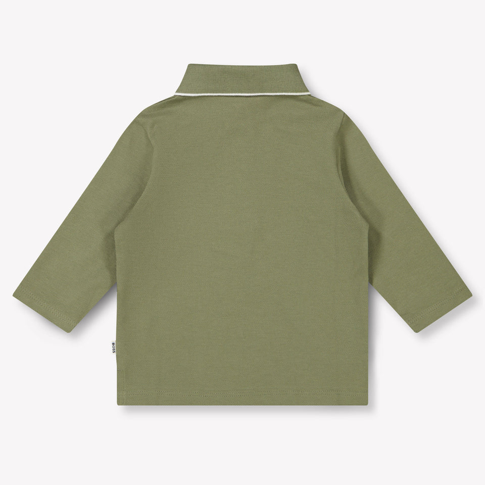 Boss Baby Boys Polo  Army