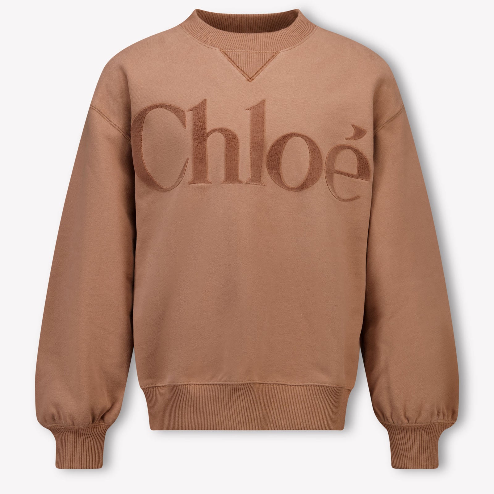 Chloe Kids Girls Sweater Light Brown