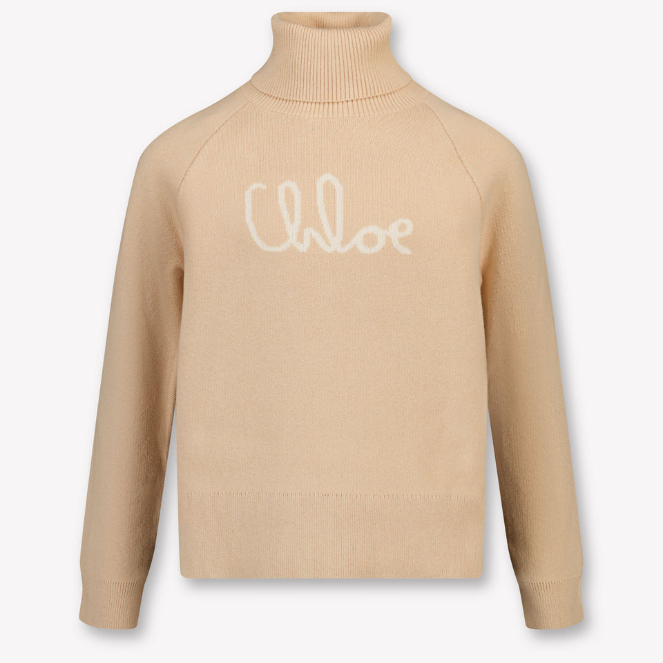Chloe Kids Girls Sweater Salmon
