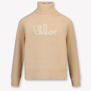 Chloe Kids Girls Sweater Salmon