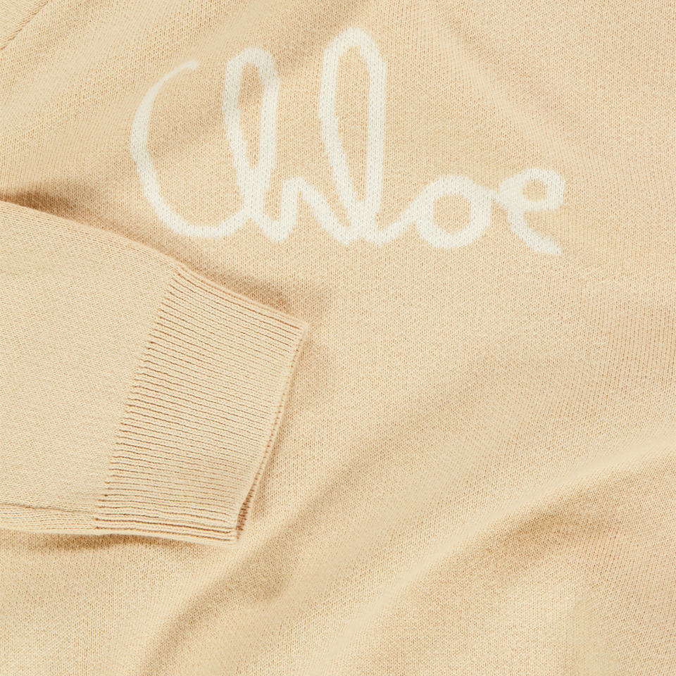Chloe Kids Girls Sweater Salmon