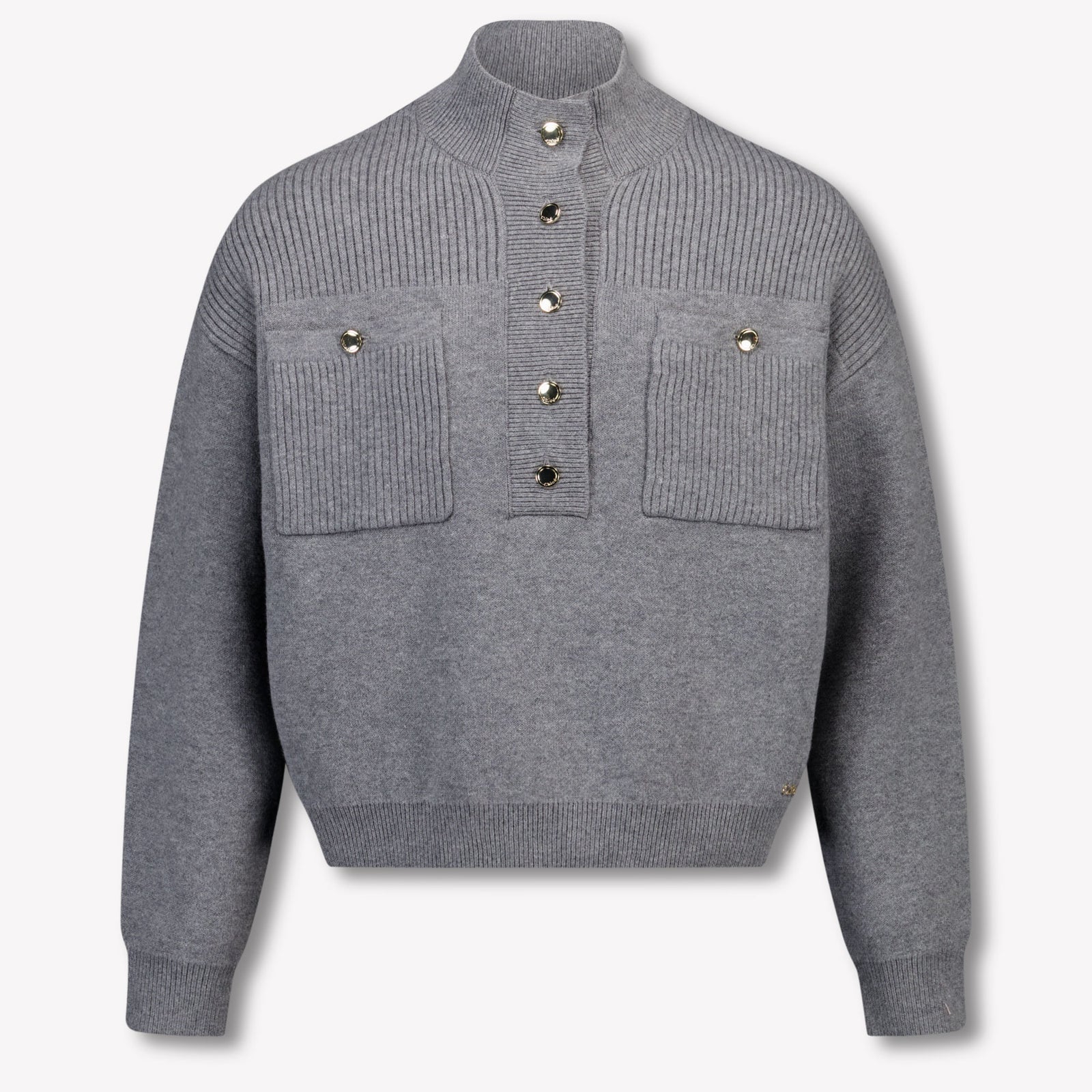 Chloe Kids Girls Sweater Gray