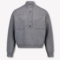 Chloe Kids Girls Sweater Gray