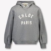 Chloe Kids Girls Sweater Gray