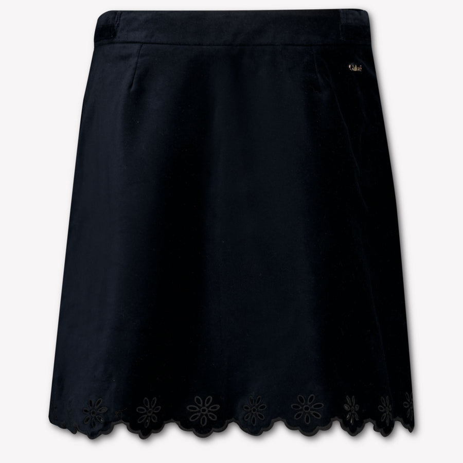 Chloe Kinder Meisjes Rokje In Navy